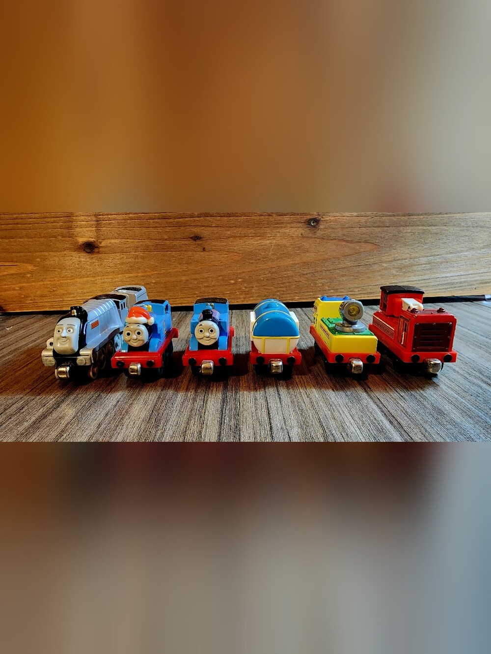 Vintage Take Along Thomas Diecast Lot 6pc Spencer Santa Hat Rescue Crew